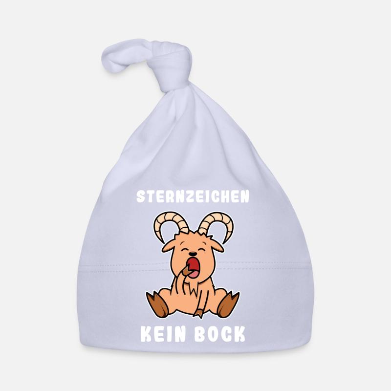 Sternzeichen Kein Bock Baby Bio-Mütze