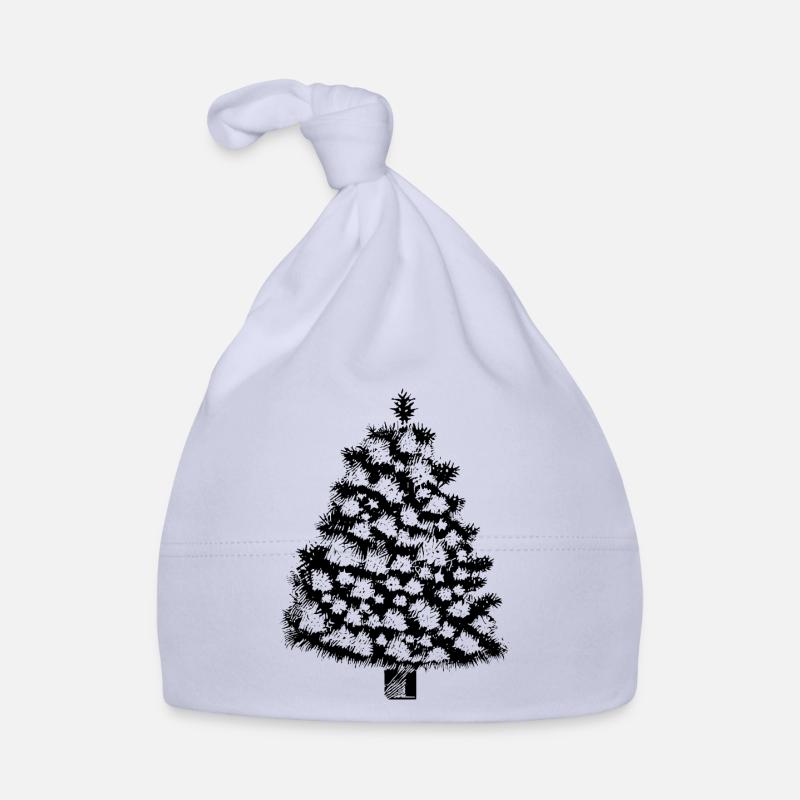 Christmas Tree Christmas Tree Holiday Winter 7 Organic Baby Cap