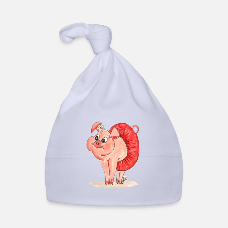 Cochon « Saskia » Bonnet bio Bébé