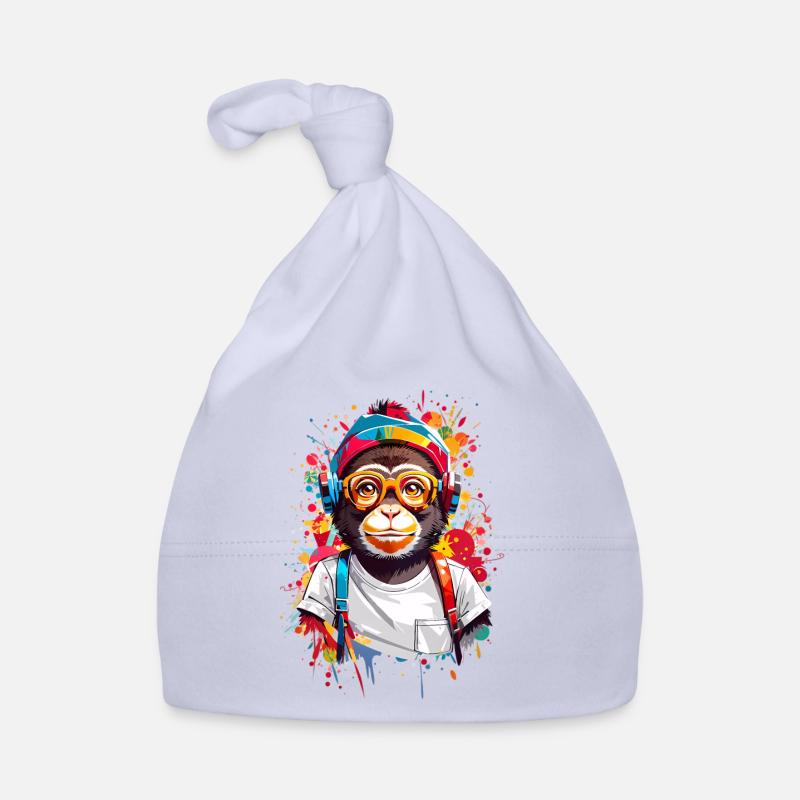 Coole Affe Baby Bio-Mütze