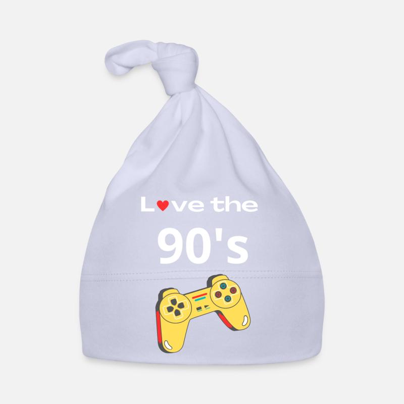 Ich liebe den Retro-Controller der 90er Baby Bio-Mütze