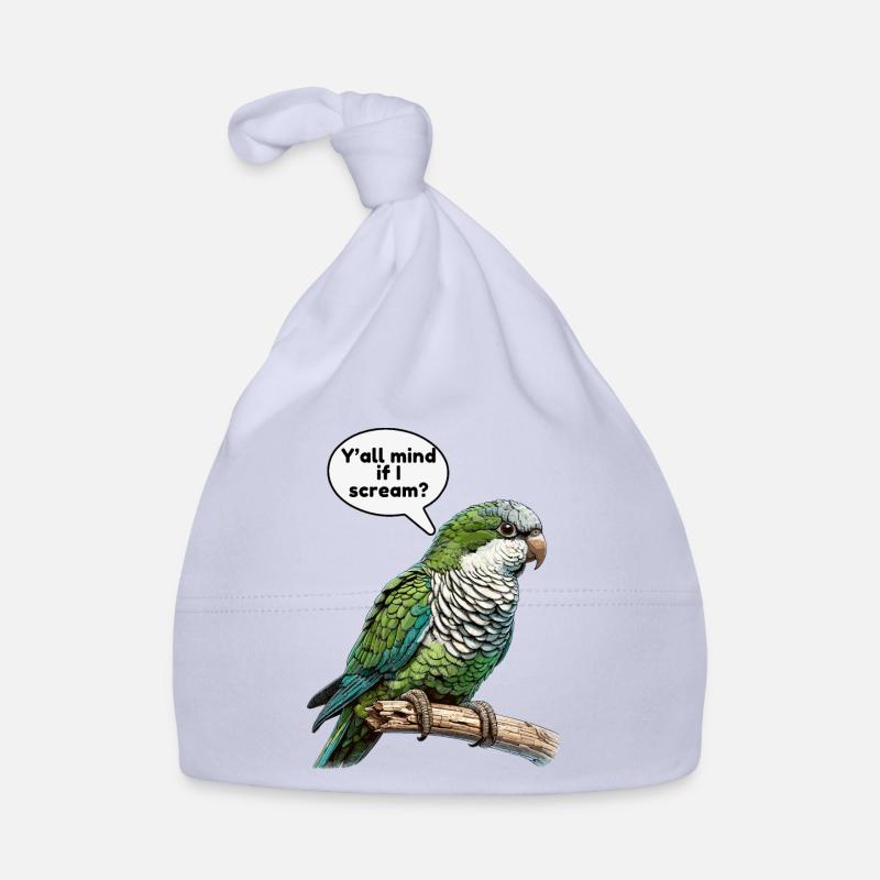 Perroquet Quaker Moine Perruche Bonnet bio Bébé