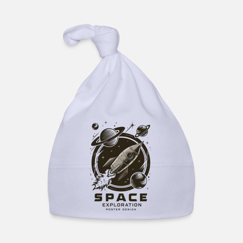 Space Exploration Adventure Organic Baby Cap