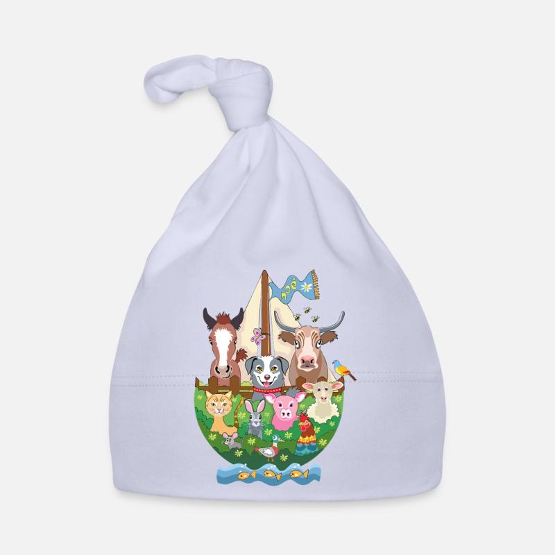 Noahs Arche Baby Bio-Mütze
