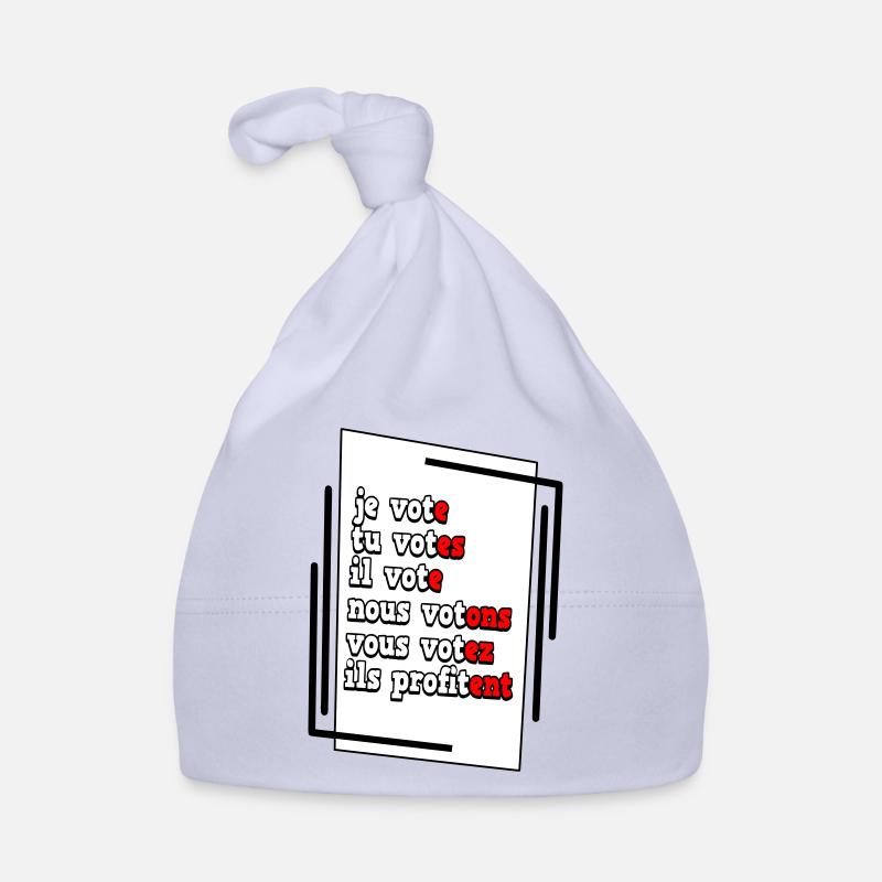 Humorous Electoral Commitment Poster Organic Baby Cap