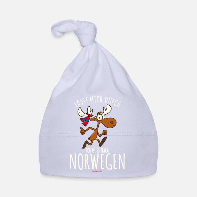 Lasst mich durch ich muss nach Norwegen Baby Bio-Mütze