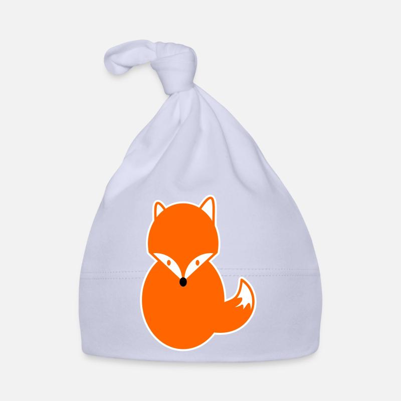 Redhair Fox – Funny Kawaii Comic Design Fox Organic Baby Cap
