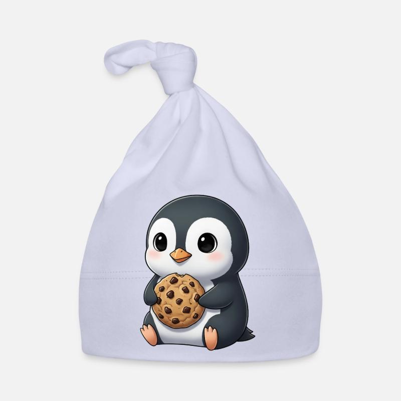 Biscuits pingouins mignons Biscuits de dessin animé Candy Bonnet bio Bébé
