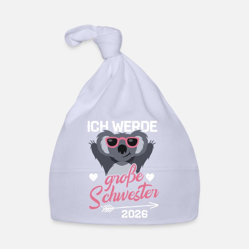 Ich Werde Große Schwester 2026 - Schwangerschaft  Baby Bio-Mütze