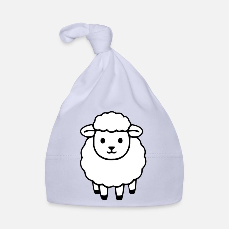 Schaf Schäfchen Lamm Baby Bio-Mütze