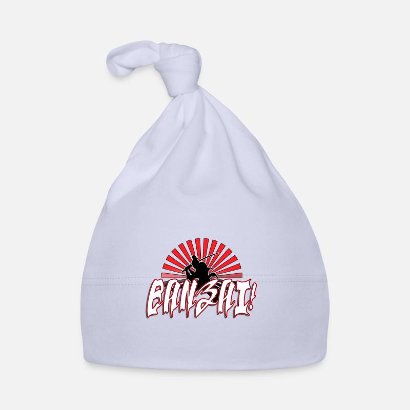 Banzai - Bonnet bio Bébé - ciel