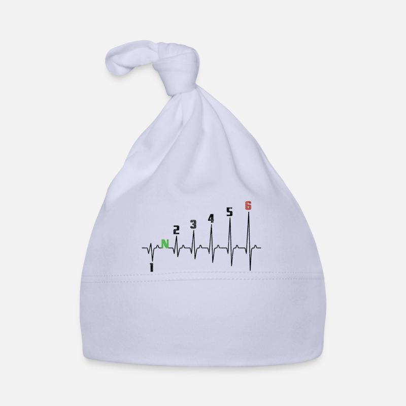 1N23456 Motorcycle Gearshift - Adrenaline - Pulse Organic Baby Cap