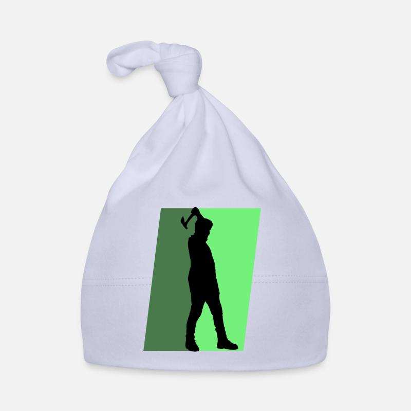 Axe Throwing Double Axe Double Axe Organic Baby Cap
