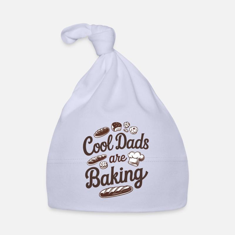 Cool dads bake my dad is a baker Organic Baby Cap