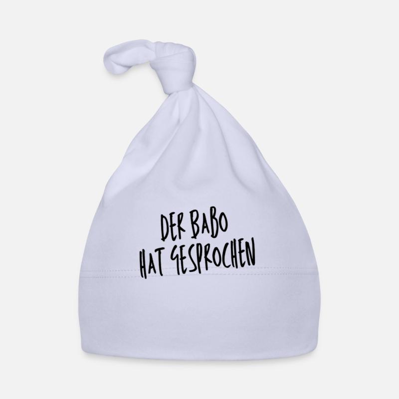 The Babo has spoken! Organic Baby Cap