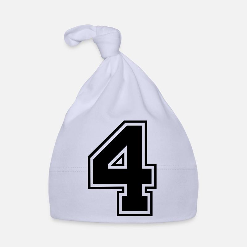 vier Baby Bio-Mütze
