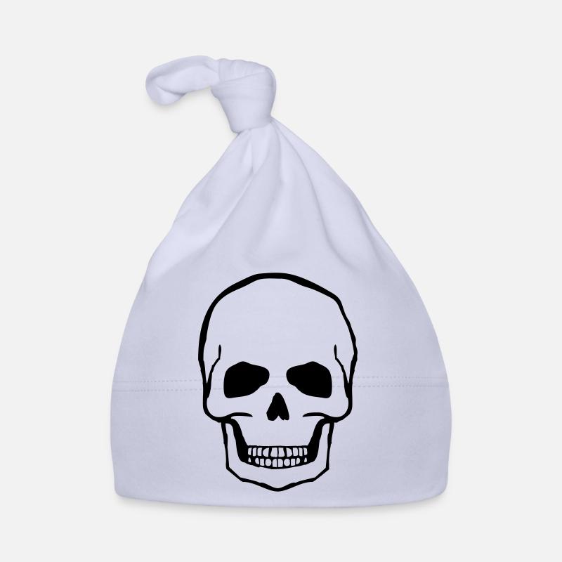 totenkopf_1 Organic Baby Cap