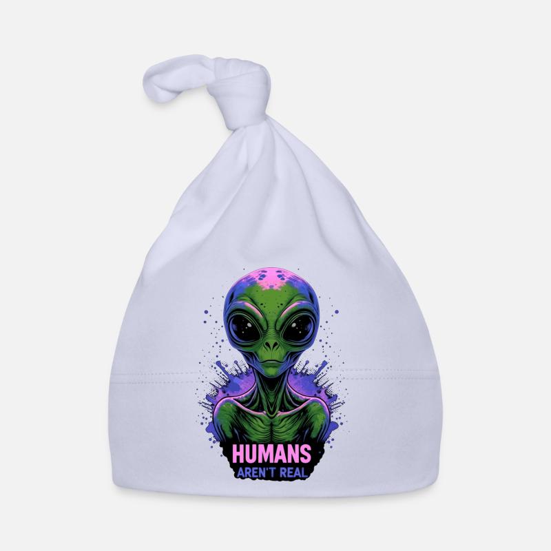 Extraterrestre 👽 - Bonnet bio Bébé - ciel