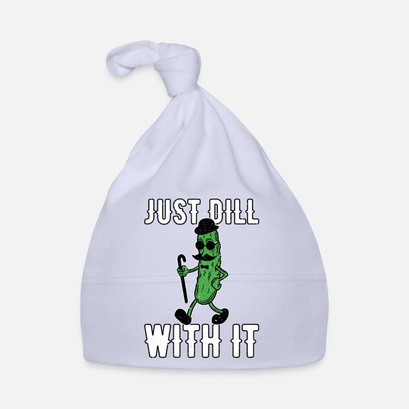 Amusez-vous simplement avec la moustache rétro rétro de concombre Bonnet bio Bébé