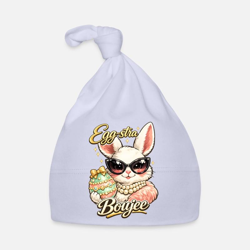 Eggstra Boujee Easter Bunny Easter Organic Baby Cap