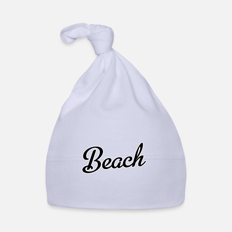 Plage - Bonnet bio Bébé - ciel