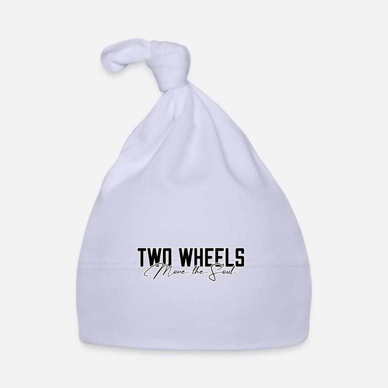 Two wheels move the soul Baby Bio-Mütze