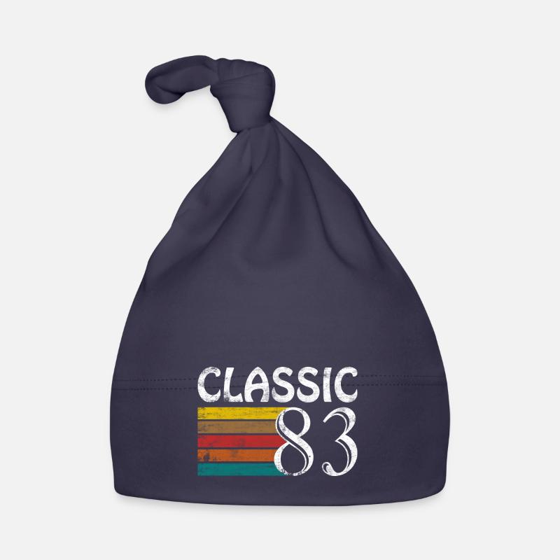 Classic 1983 Retro Design 1983 Organic Baby Cap