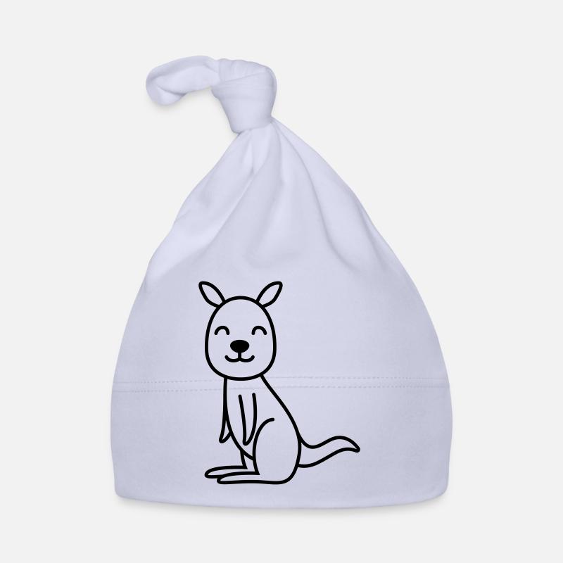 Bande dessinée kangourou Bonnet bio Bébé