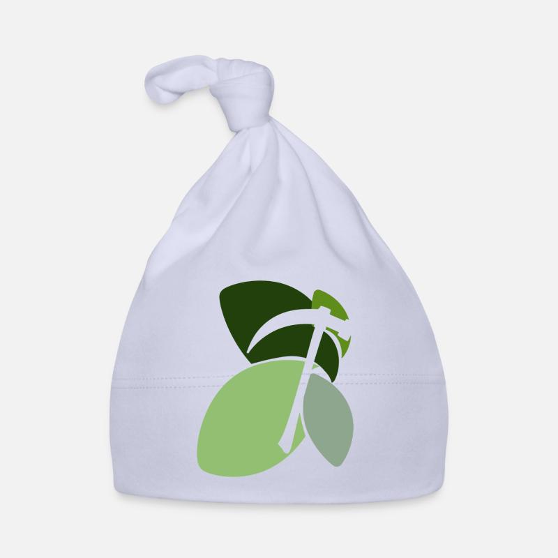 Mining Pickaxe Organic Baby Cap