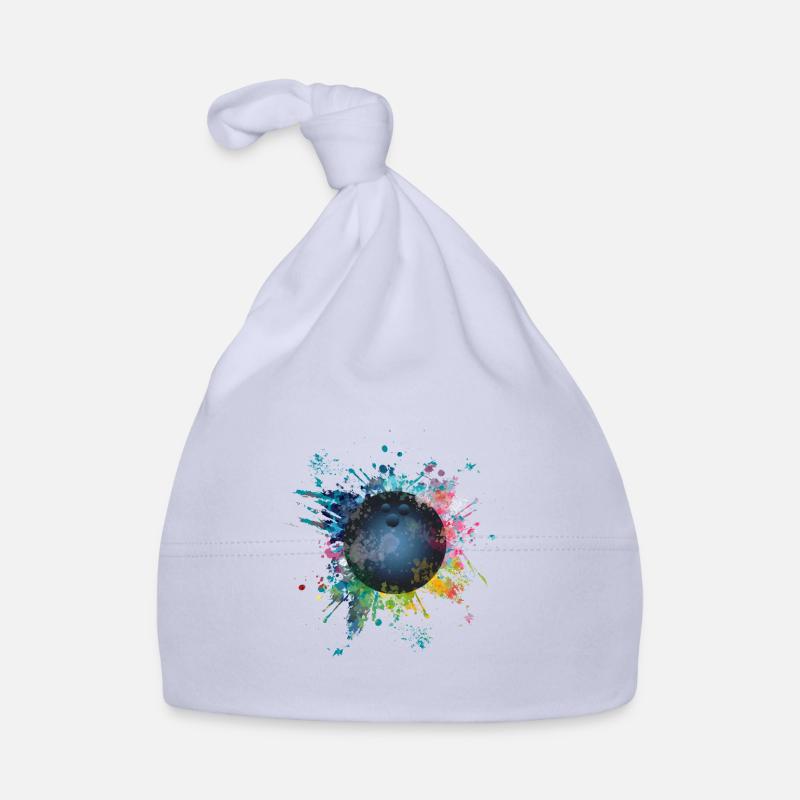Wasserfabe Farbexplosion Splash Pins Bowlingkugel Baby Bio-Mütze