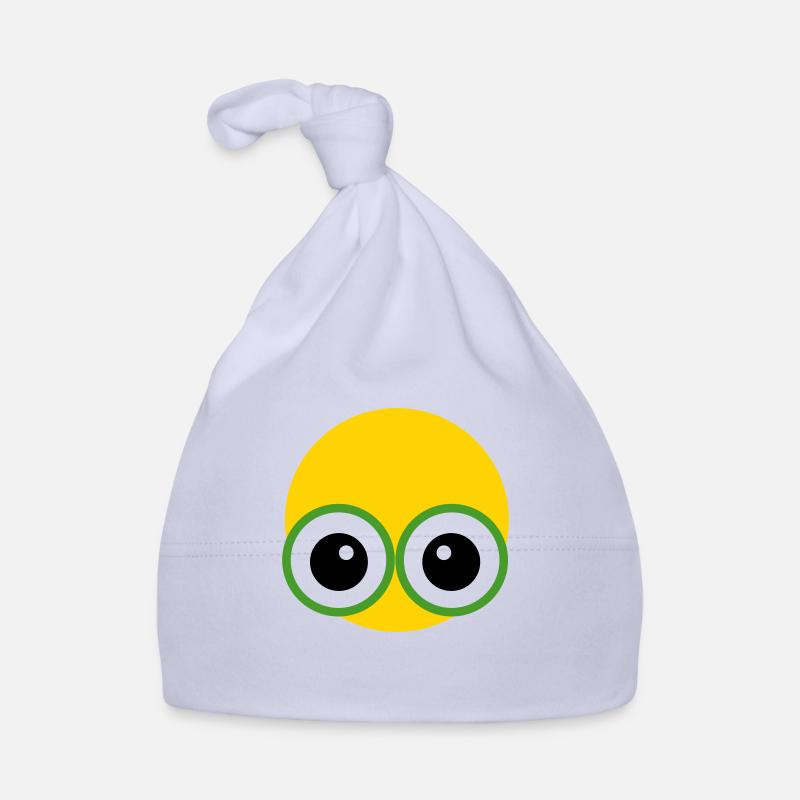 YELLOW-GREEN-EYE-MONSTER alias Y-G-E-M Bonnet bio Bébé