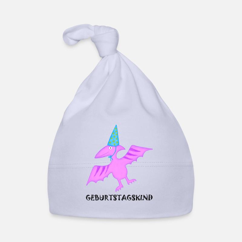 Birthday Boy Pteranodon Pterosaur Dinosaur Organic Baby Cap
