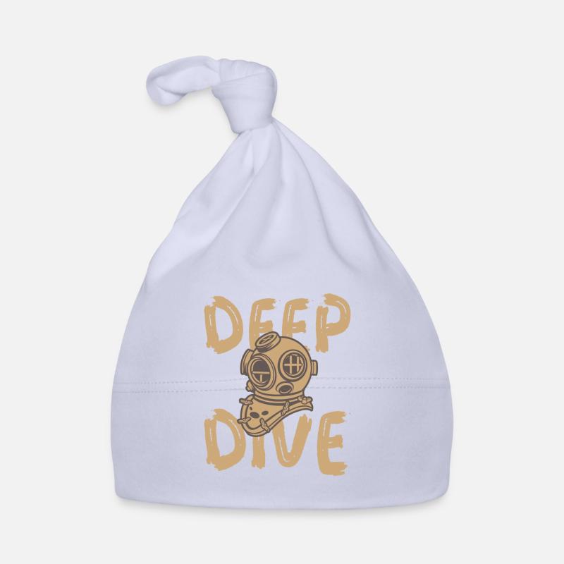 Deep Dive diving helmet Organic Baby Cap