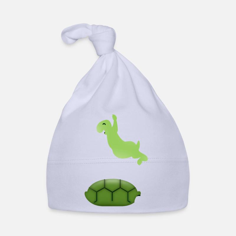 tortue de printemps / tortue Springer (DDP) Bonnet bio Bébé
