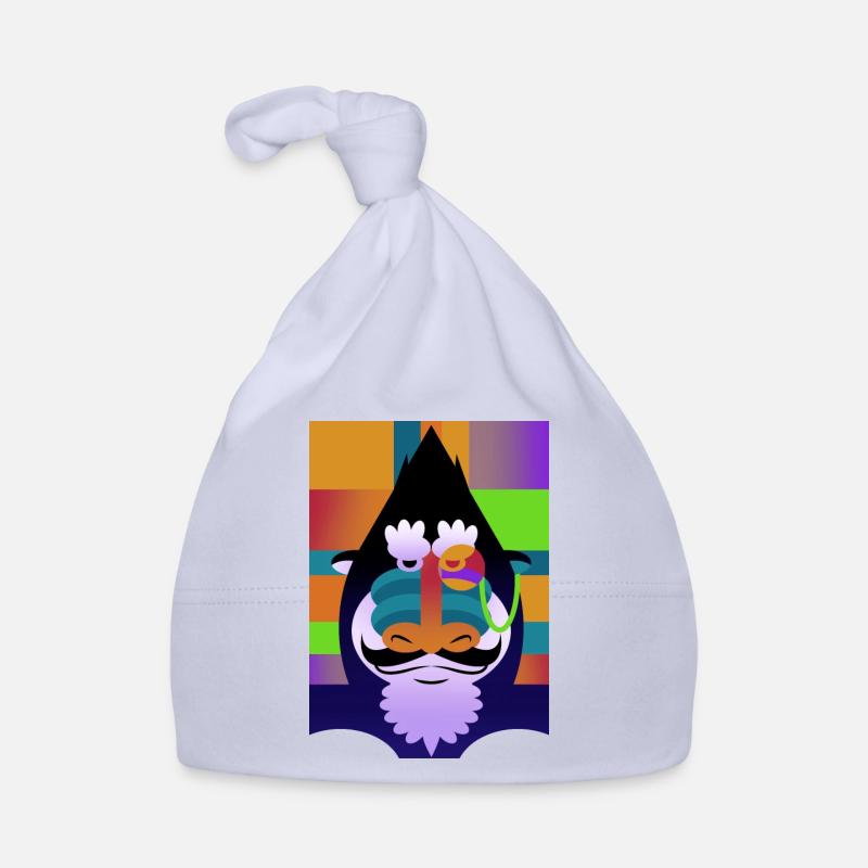 Monocle Baboon Organic Baby Cap