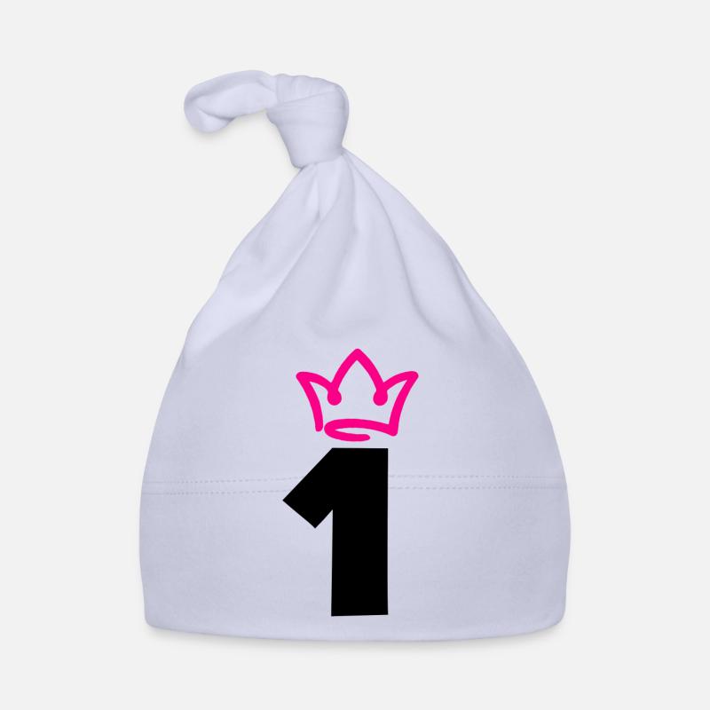 NUMMER EINS 1 Krone Baby Bio-Mütze