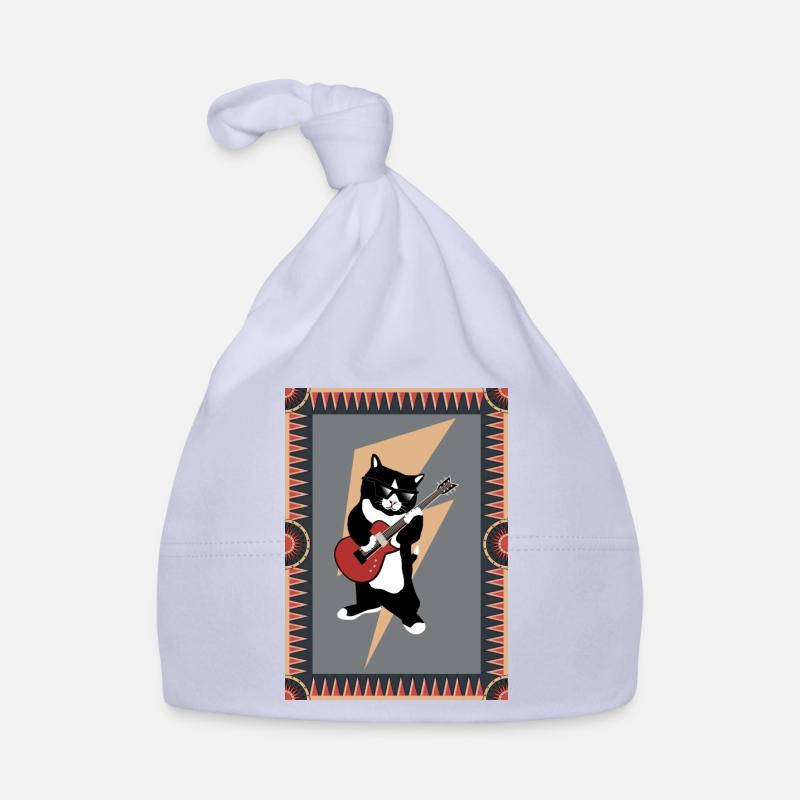 Chat Rock N Roll Bonnet bio Bébé