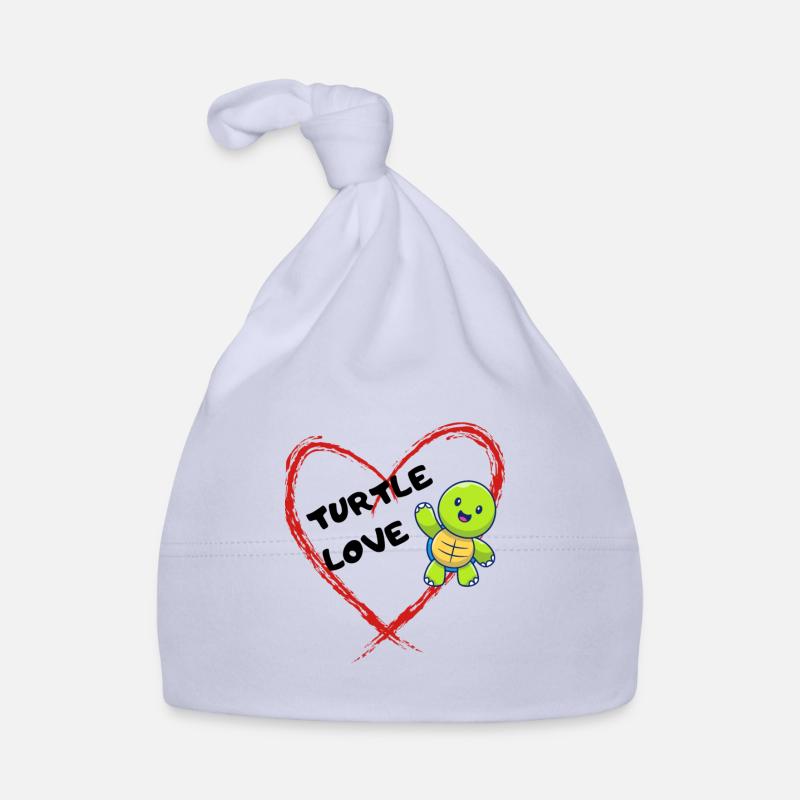 Turtle Pet Lover Gift Idea Organic Baby Cap