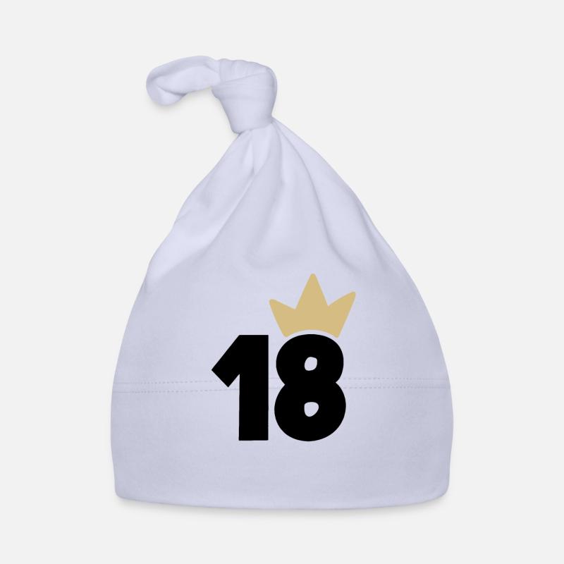 18 Couronne numéro 18 Bonnet bio Bébé