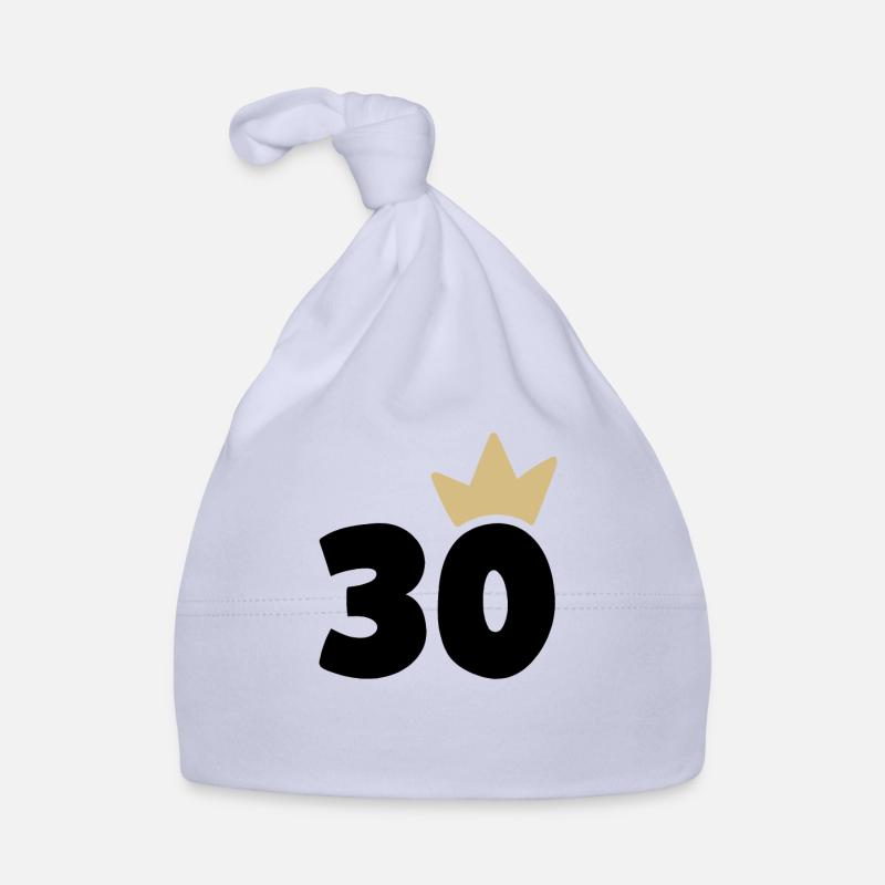 30 Krone Nummer 30 Baby Bio-Mütze
