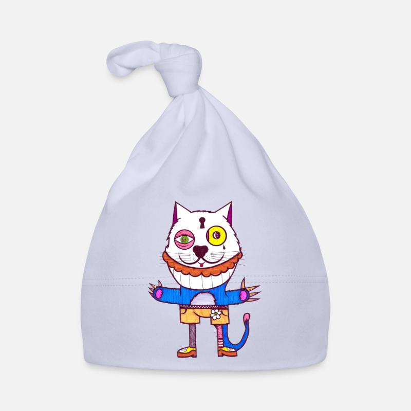 Bart Katze Baby Bio-Mütze