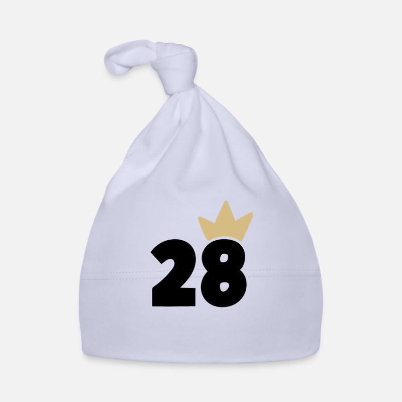 28 Numéro de couronne 28 Bonnet bio Bébé
