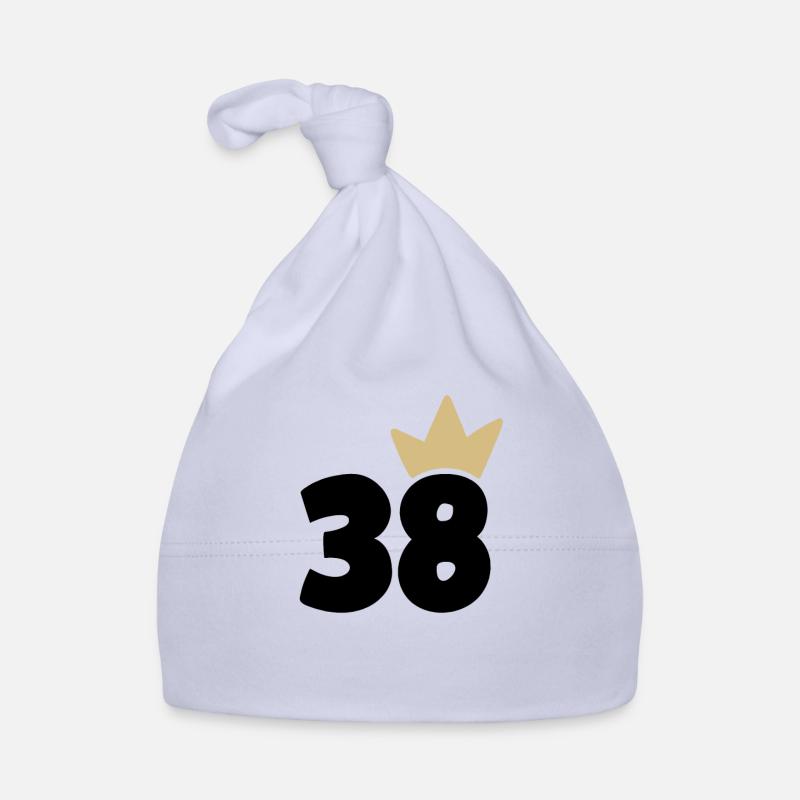 38 Crown number 38 Organic Baby Cap