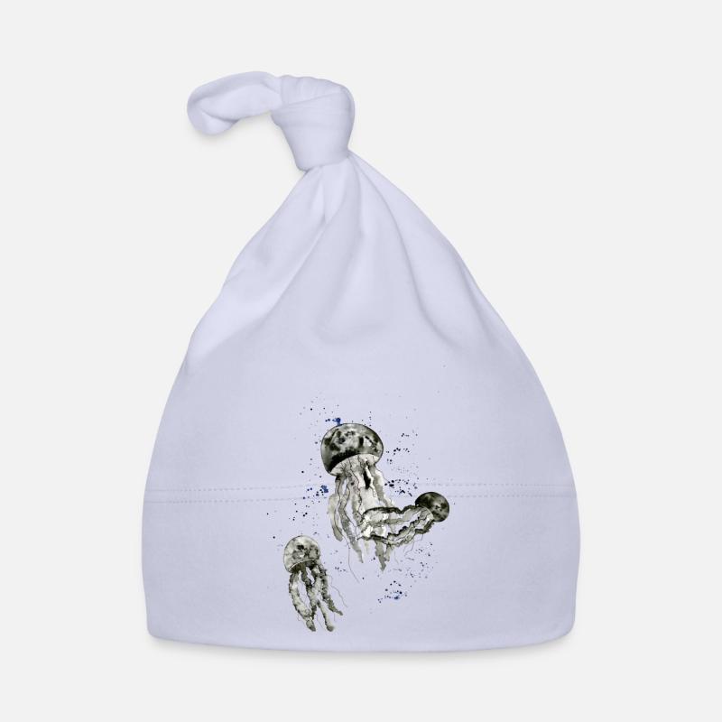 Quallen Baby Bio-Mütze