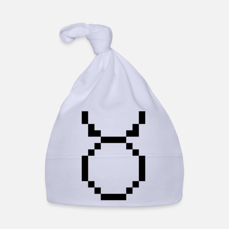 Taureau - Bonnet bio Bébé - ciel