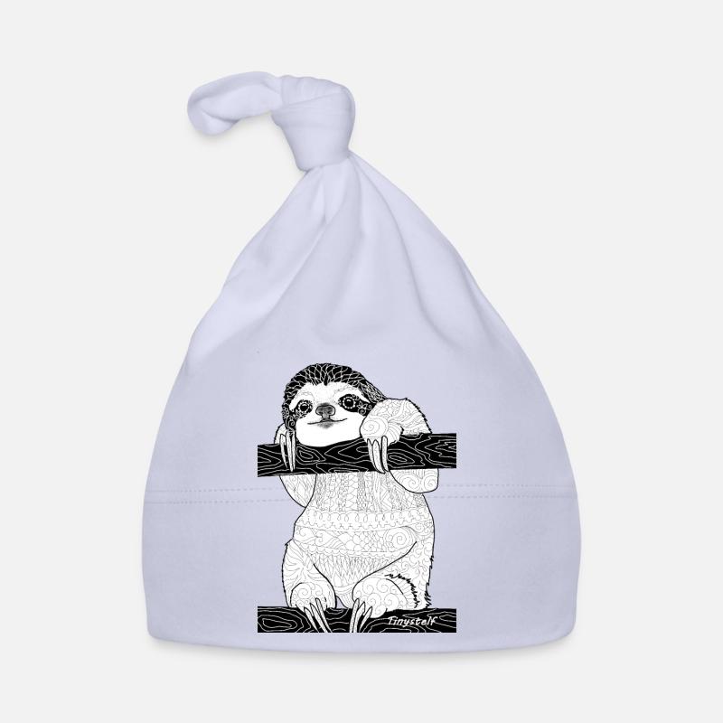 faul - Baby Bio-Mütze - Sky