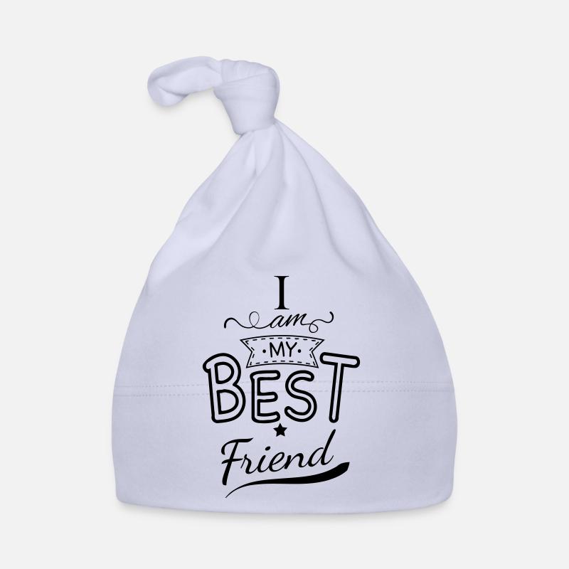 Meilleur ami - Bonnet bio Bébé - ciel