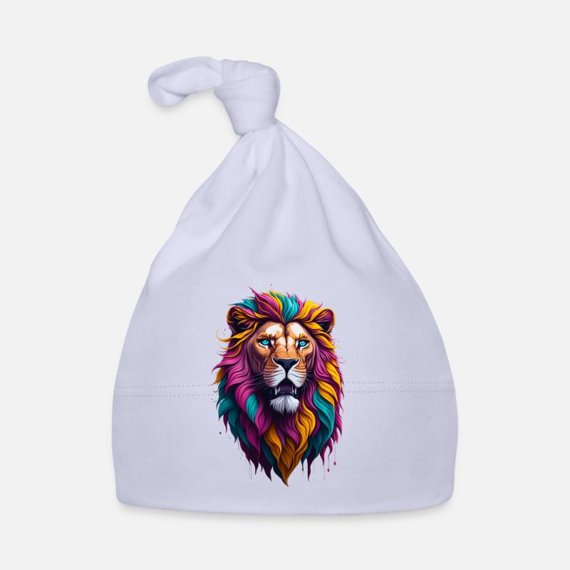 Löwe 4 Baby Bio-Mütze