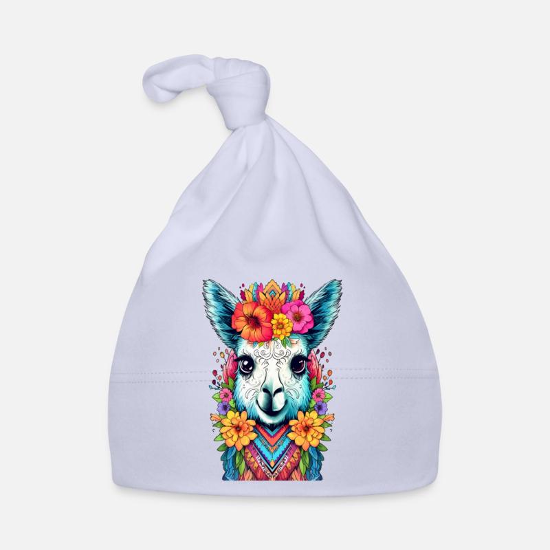 Lama Baby Bio-Mütze