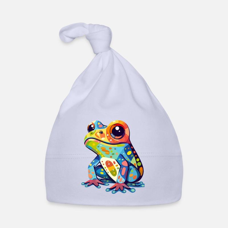 Frosch Baby Bio-Mütze